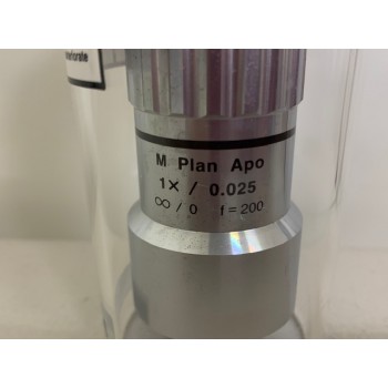 Mitutoyo M Plan Apo 1x /0.025  ∞ / 0 f=200 Microscope objective Lens